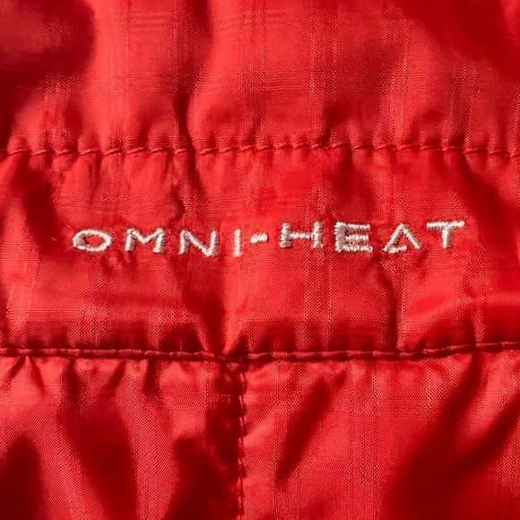 COLUMBIA Sportswear Athletic Plus Size 1X Lady’s red Vest EUC Omni-Heat - Picture 5 of 16